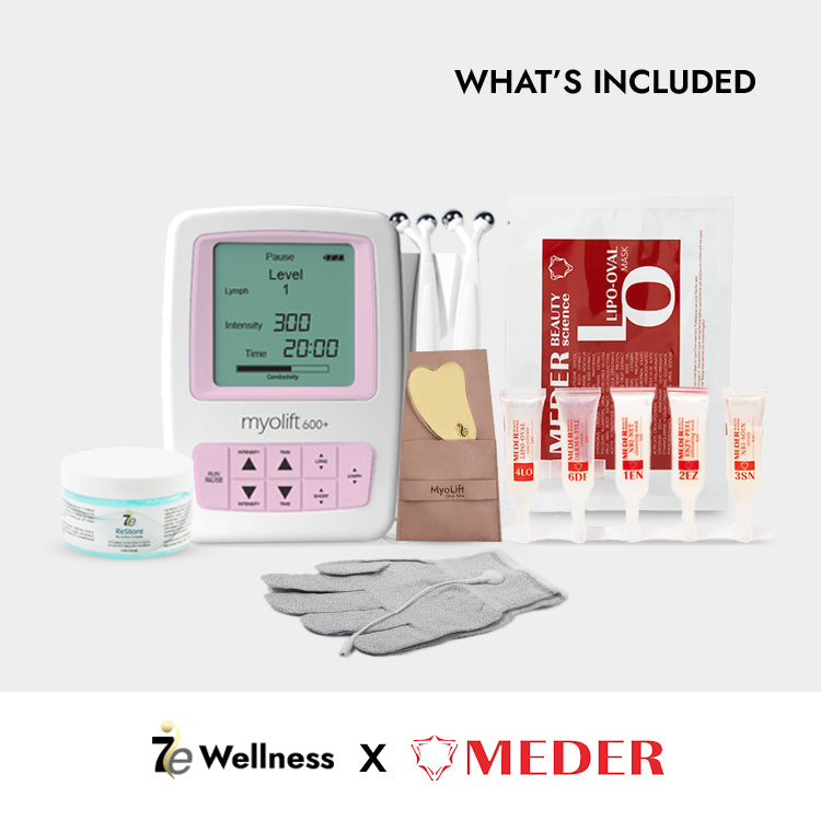 7e Wellness X Meder Beauty | MyoLift 600 Plus Lipo Oval Set – 7E Wellness